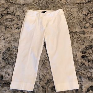 White Karen Kane ankle length pants